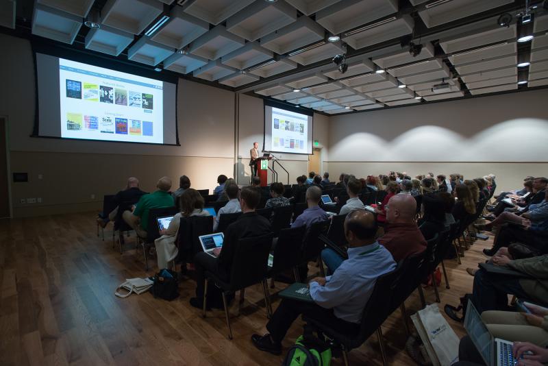 photo of audience during 2016 Open Access Symposium
