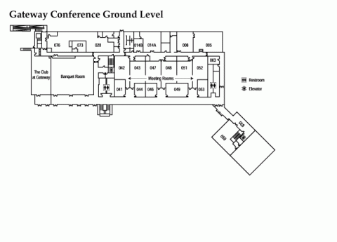 Gateway Ground Floor Map