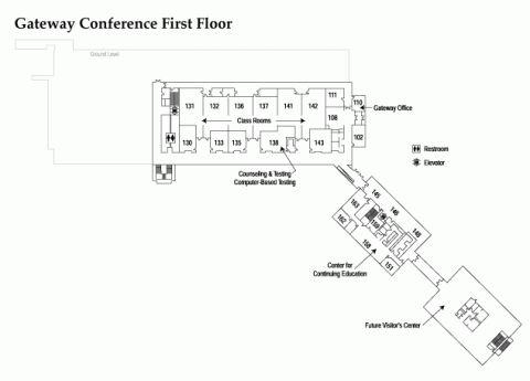 Gateway 1st Floor Map