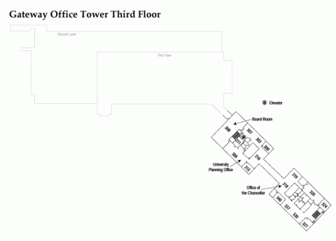 Gateway 3nd Floor Map